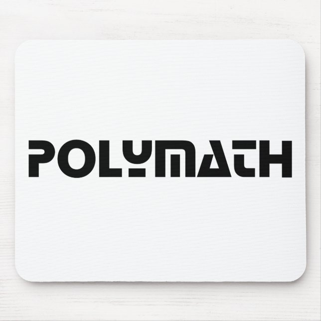 Polymath Mouse Pad (Front)