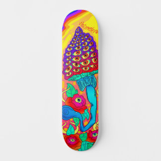Polymorph Flown Champhroom Psychedelic Skateboard