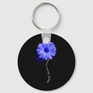 Polymyalgia Rheumatica Awareness Warrior Pretty Keychain