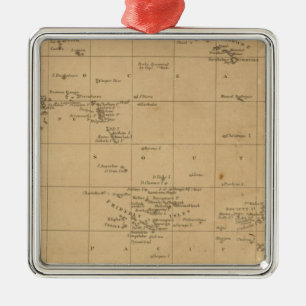 Polynesia 2 metal ornament