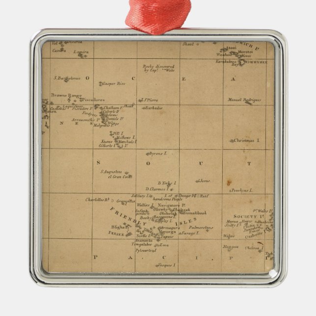 Polynesia 2 metal ornament (Front)