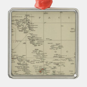 Polynesia 5 metal ornament