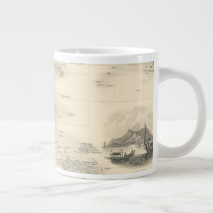 Polynesia   Islands in the Pacific Ocean Large Coffee Mug