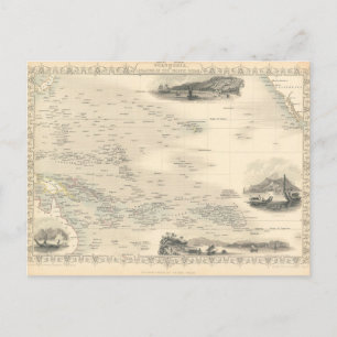Polynesia   Islands in the Pacific Ocean Postcard