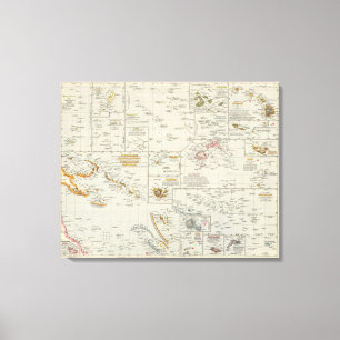 Polynesia, Islands of the Pacific Canvas Print