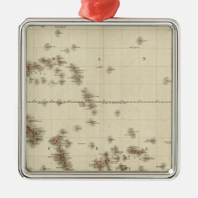 Polynesia Metal Ornament (Front)