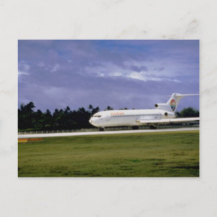 Polynesian Airlines, Rarotonga, Cook Islands Postcard