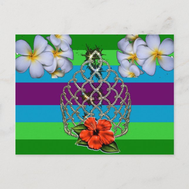 Polynesian Diva Pride Postcard (Front)