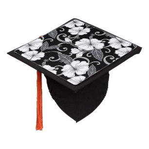 POLYNESIAN DREAM (BLACK) Graduation Cap Topper