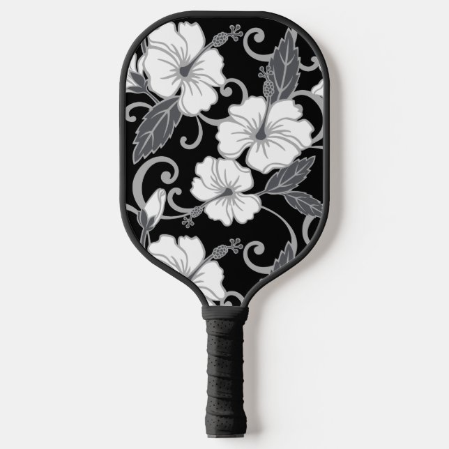 POLYNESIAN DREAM (BLACK) PICKLEBALL PADDLE (Front)