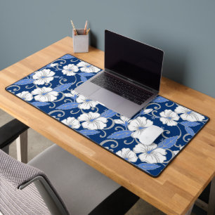 POLYNESIAN DREAM (BLUE) DESK MAT