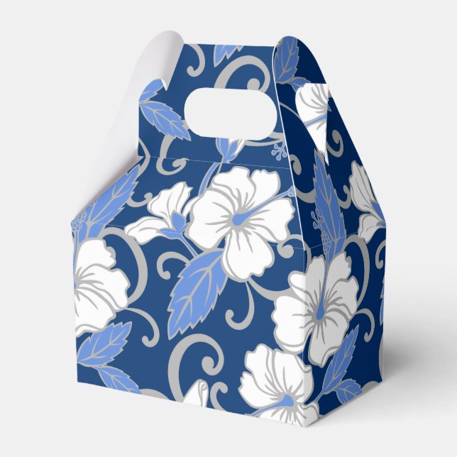 POLYNESIAN DREAM (BLUE) FAVOR BOX (Front Side)