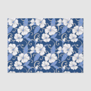 POLYNESIAN DREAM (BLUE) TISSUE PAPER