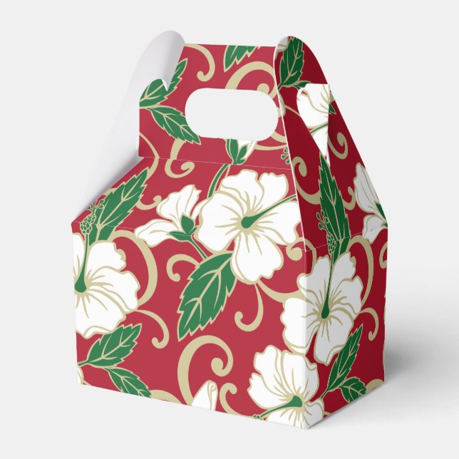 POLYNESIAN DREAM (CHRISTMAS) FAVOR BOX (Front Side)