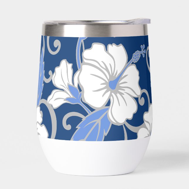 POLYNESIAN DREAM PATTERN IN BLUE (Left)