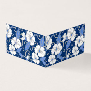 Polynesian Dream Pattern in Blue