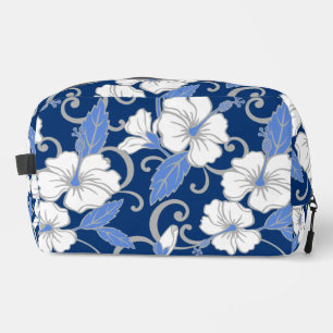 POLYNESIAN DREAM PATTERN IN BLUE DOPP KIT