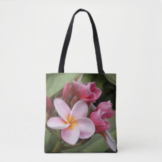 Polynesian Plumeria Tote Bag