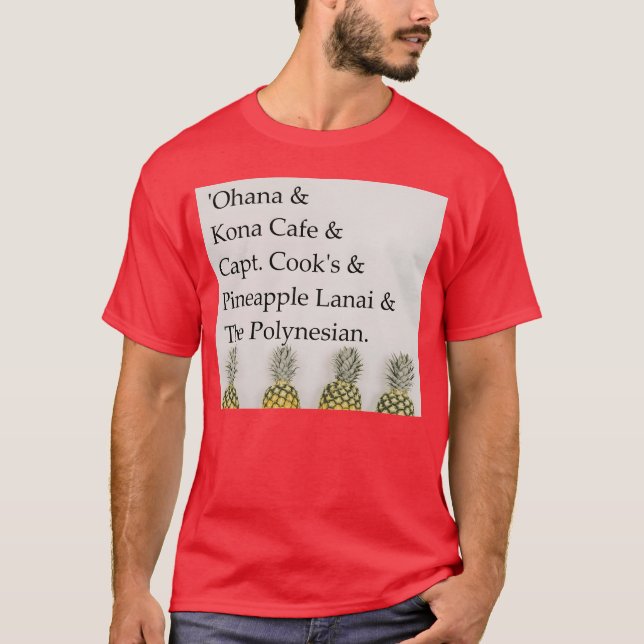 Polynesian Resort friend T-Shirt (Front)