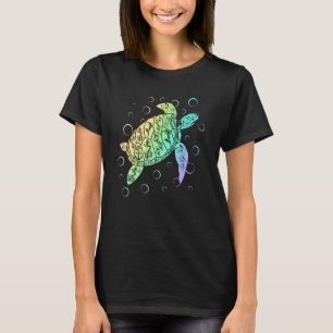 Polynesian Sea Turtle Ocean Lover Save the Turtles T-Shirt