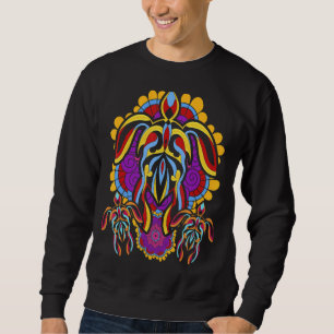 Polynesian Tattoo Ocean Animal Maori Hawaiian Sea Sweatshirt