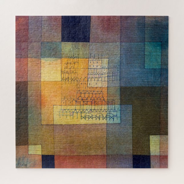 Polyphonic Architecture | Paul Klee | Jigsaw Puzzle (Horizontal)