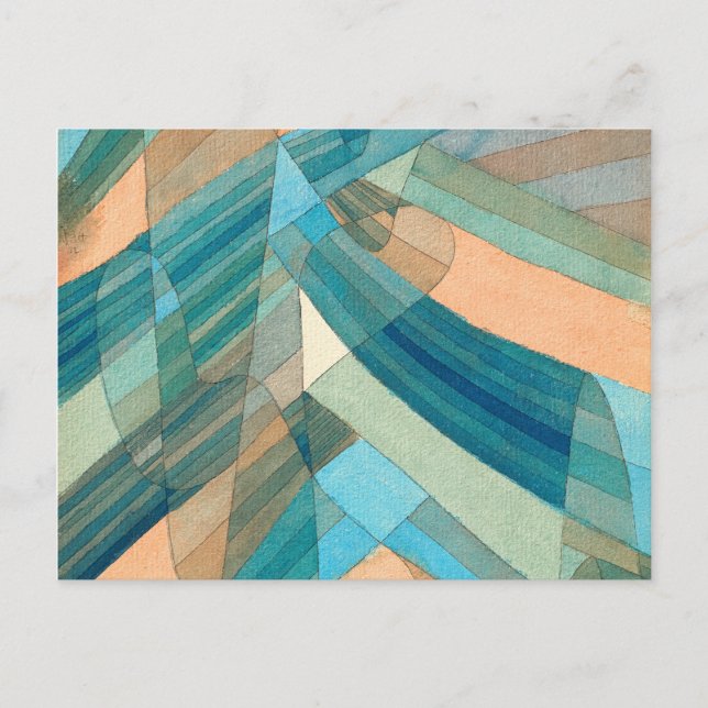 Polyphonic Currents, 1929 by Paul Klee Postcard (Front)