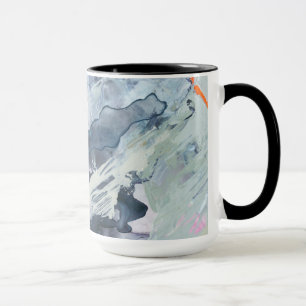 Polyphonic Sea - Blue Mug