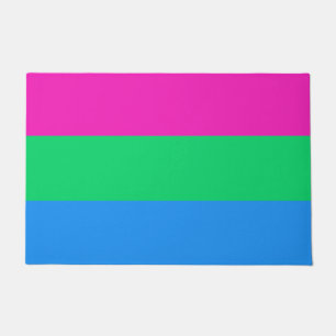 Polysexual Flag Doormat
