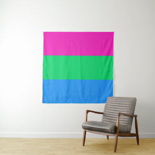 Polysexual Flag Square Tapestry