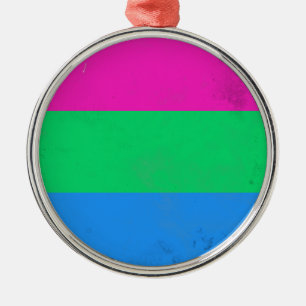 Polysexual Metal Ornament