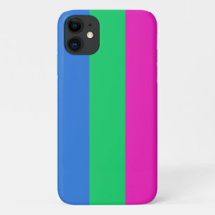 Polysexual Pride Flag iPhone 11 Case