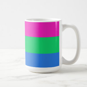 Polysexual Pride Flag Coffee Mug
