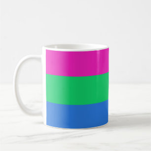 Polysexual Pride Flag Coffee Mug