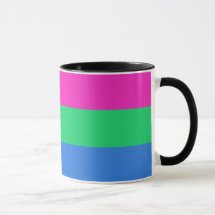 Polysexual Pride Flag Mug