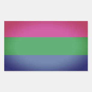 Polysexual Pride Flag Sticker