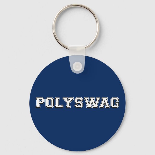 Polyswag Keychain (Front)
