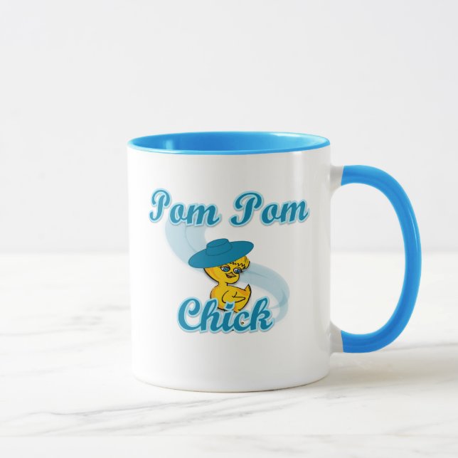 Pom Pom Chick #3 Mug (Right)