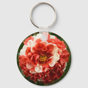 Pom Pom Dahlia Bobble Keychain