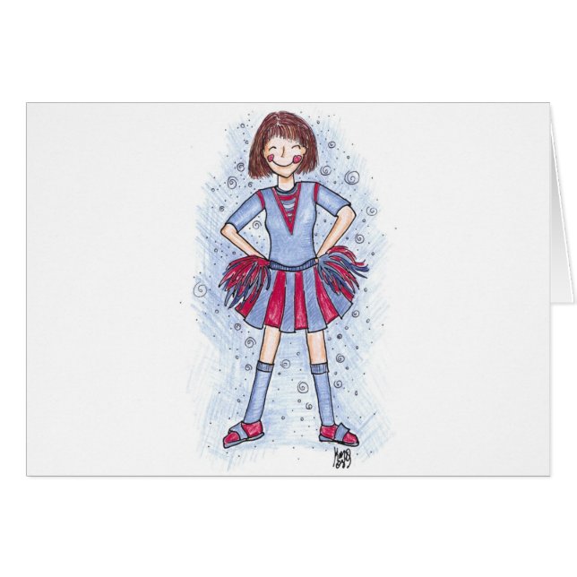 Pom-pom girl de Charlie - brune (Devant horizontal)