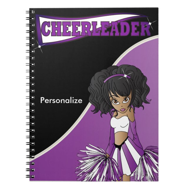 Pom-pom girl | Nom do-it-yourself | Carnet pourpre (Devant)