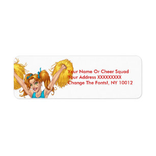 Pom-pom girl ou Cheerleading avec des Pom-Poms -