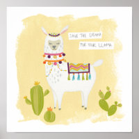 Pom Pom Llama Rama- Save the Drama for Your Llama