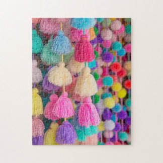 Pom Poms in Tulum Jigsaw Puzzle