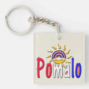 Pomalo – Croatian Relaxation with Sun & Rainbow Keychain