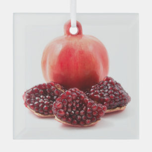 Pomegranade Glass Ornament