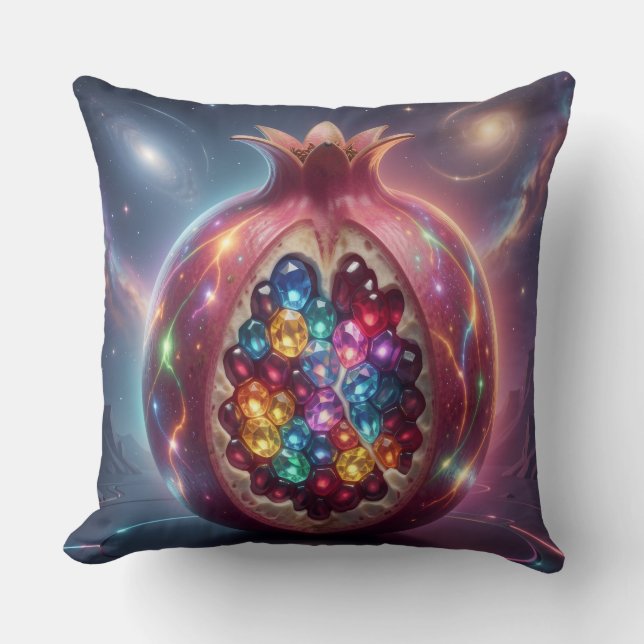 Pomegranate´4 Throw Pillow (Front)