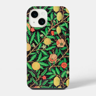 Pomegranate and Flowers on Branches iPhone 14 Case