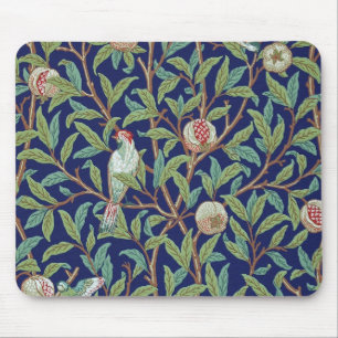 Pomegranate and Little Bird, William Morris Mouse Pad