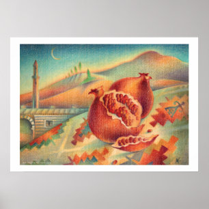 Pomegranate Art Print